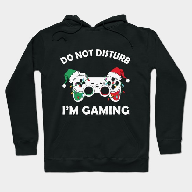 Christmas Gaming Hoodie by FUNNYTIMES